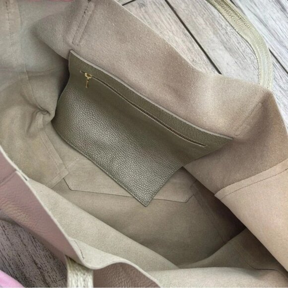 Kurt Geiger London Violet Leather Horizontal Tote Bag - Picture 3 of 7